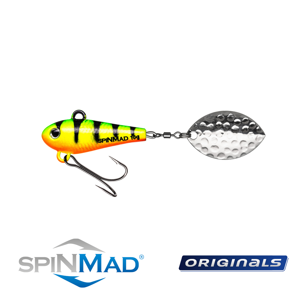 Spinning Tail JIGMASTER 12g Spinmad Lure Spinner Fishing Perch Chub Zander Pike